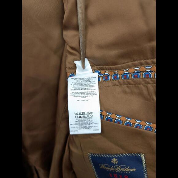 [SOLD] NWT BROOKS BROTHERS Men's Sz US 42R Black Corduroy Blazer Jacket Madison - Picture 11 of 11